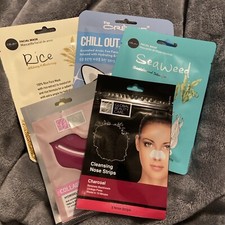 Facial Masks Lot Of 5 Individually Packaged