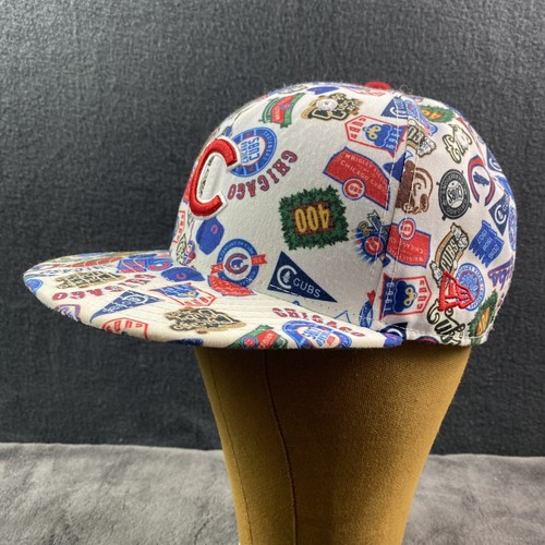 New Era Chicago White Cubs 59fifty botones en todas partes talla única color blanco - Imagen 2 de 7