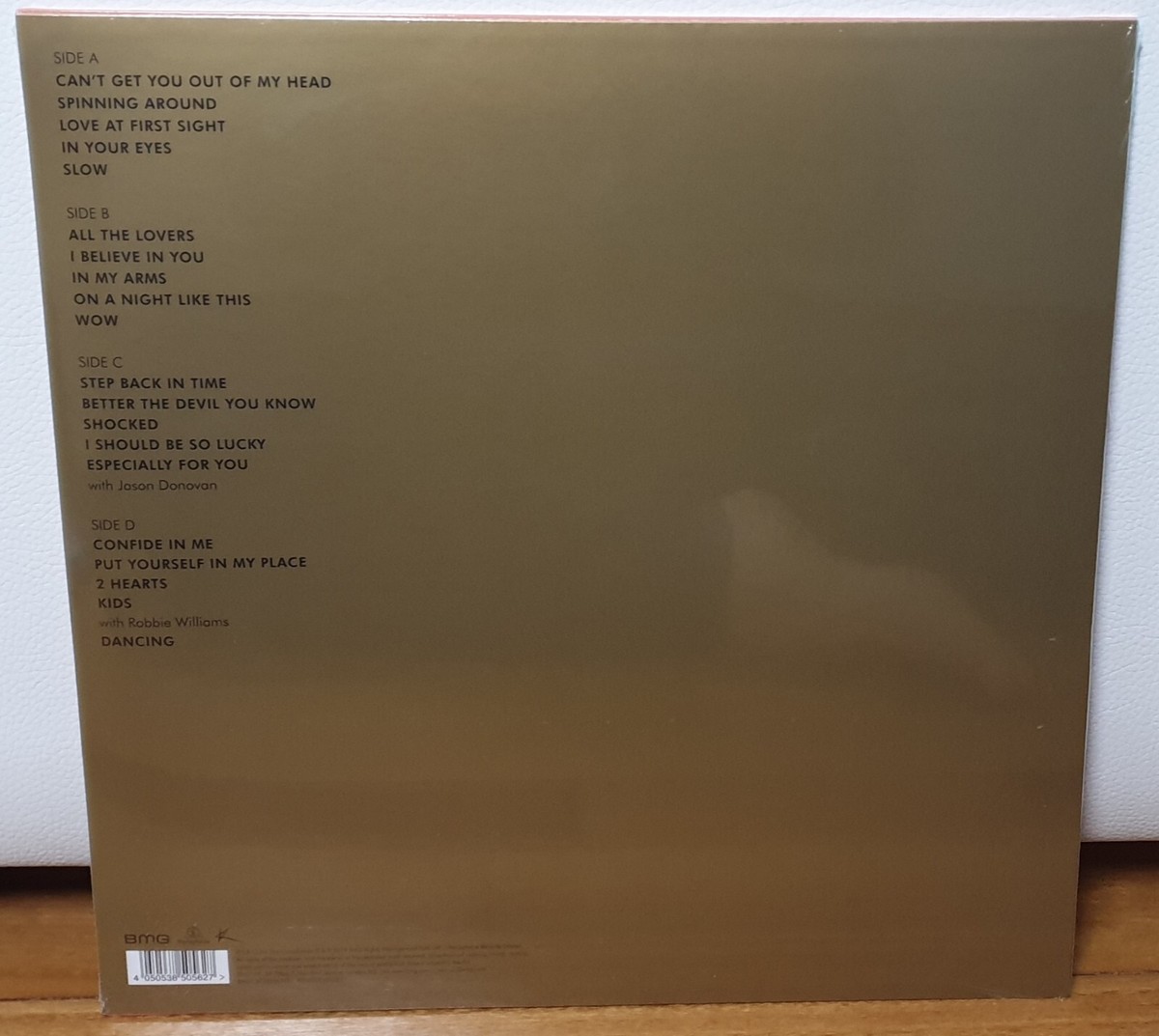 KYLIE MINOGUE - STEP BACK IN TIME - MINT GREEN DOUBLE VINYL