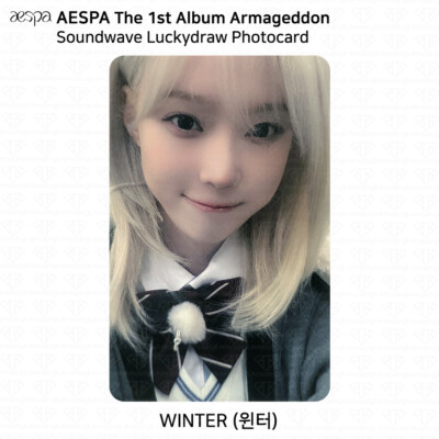 Aespa The 1st Album Armageddon Apple Music Makestar M2u Luckydraw