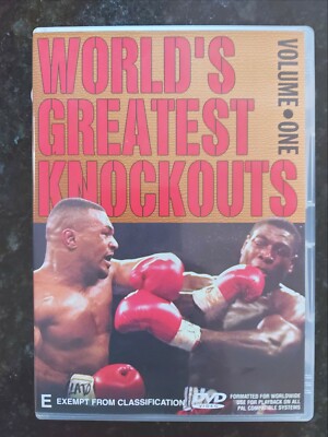 World's Greatest Knockouts : Vol 1 [ Region 4 DVD ] FREE Next Day Post from NSW