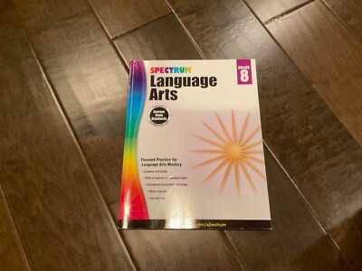 Spectrum Grade 8 Language Arts Workbook