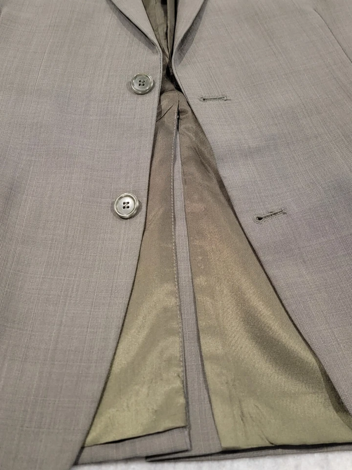 Blazer 44S Para Hombre Botany 500 Flex Fit Verde Oliva 100% Lana 2 Botones Abrigo Deportivo Foto 2 de 4