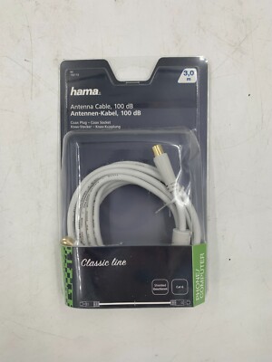hama - Antenna Cable, 100 dB - 3m, Classic line