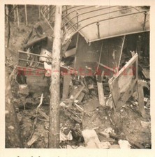Photo, WW2, destroyed truck N 50093