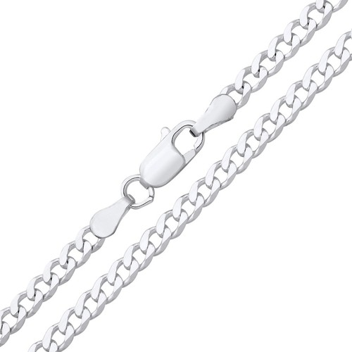 Sterling Silver 925 Solid 3mm Curb Chain 16 18 20 22 24 26 30"