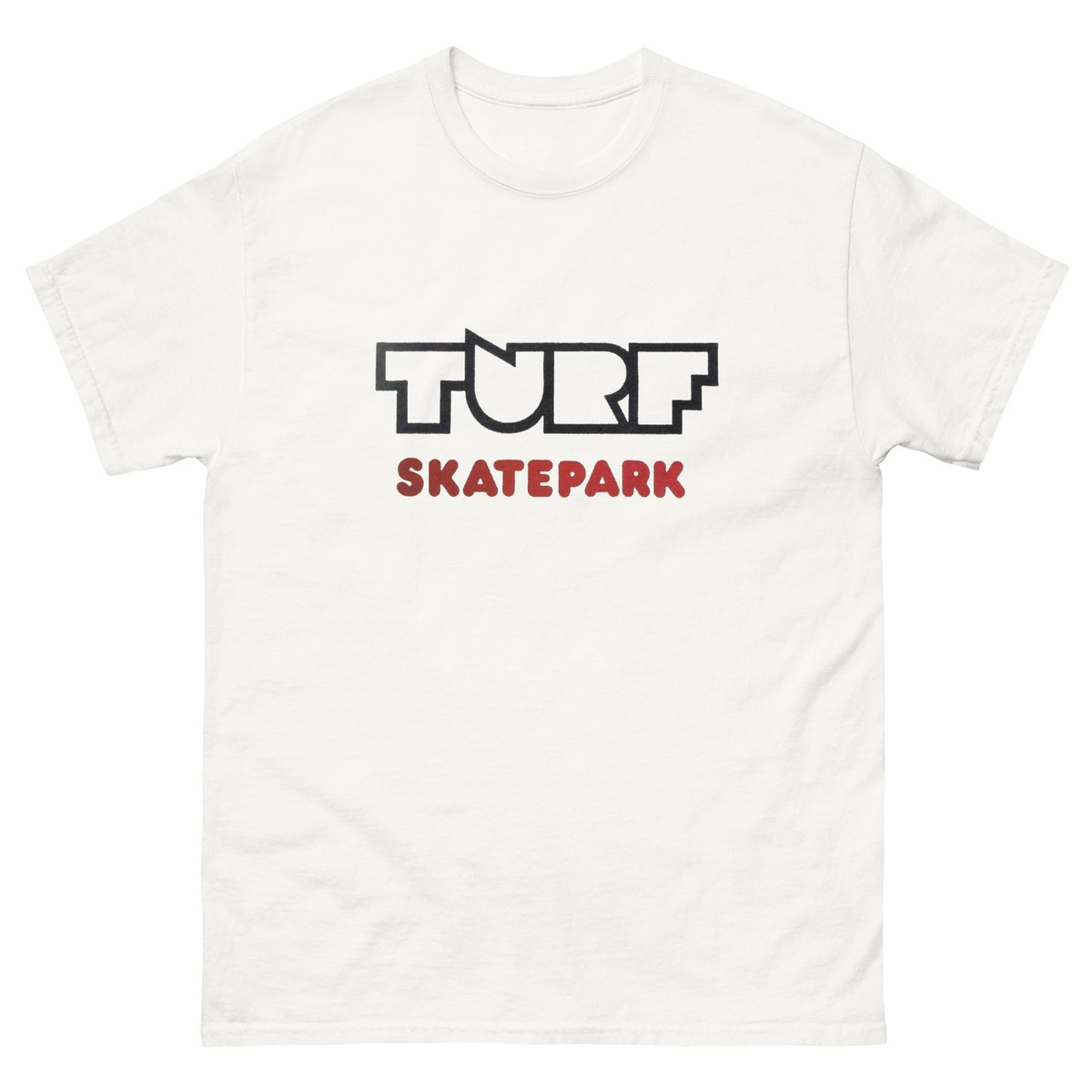TURF SKATEPARK Vintage 80s 90s skateboarding t shirt designs