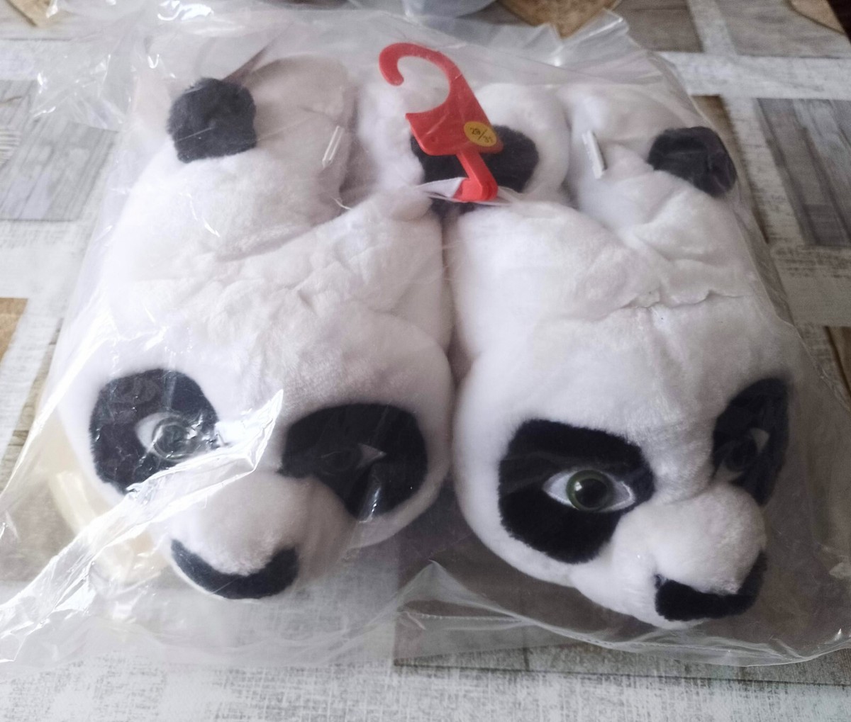 Kawaii Ciabatte A Peluche Pantofole A Forma Di Panda Pantofole A