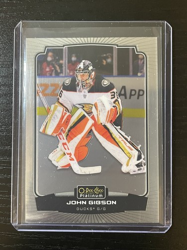 2022 O-Pee-Chee Platinum John Gibson #128 card