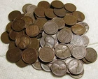 2 ROLLS OF 1927 D DENVER LINCOLN WHEAT CENTS FROM PENNY COLLECTION LOT SET COINS