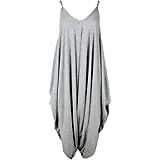 Neu Damen Jumpsuit Lagenlook Cami Baggy Playsuit Harem Strampler Kleid - Bild 12 von 23