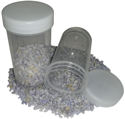 30 Schraubdosen 100ml Runddose Labordose Labor Kunststoffdose PP mit Deckel Neu