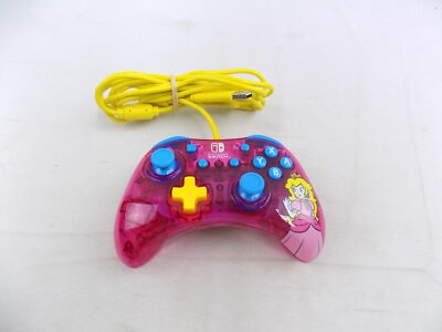 Peach Controller Nintendo Switch Rock Candy Wired Controller PDP