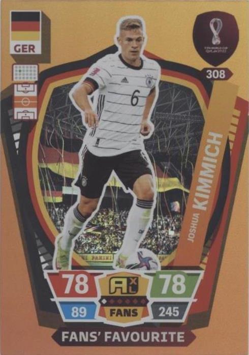 2018 Panini Adrenalyn XL Fifa World Cup - Joshua Kimmich #159 for