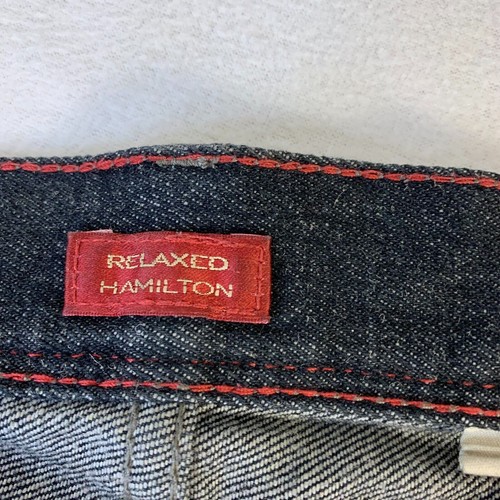 Sean John Herrenjeans Größe 34 x 32 schwarz Denim Hamilton entspannte Passform gerades Bein - Bild 2 von 7