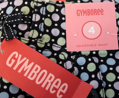 2008 Gymboree Petite Mademoiselle sz 4 Skorts Pleat Navy Polka Dot Paris Pastel - Picture 7 of 7