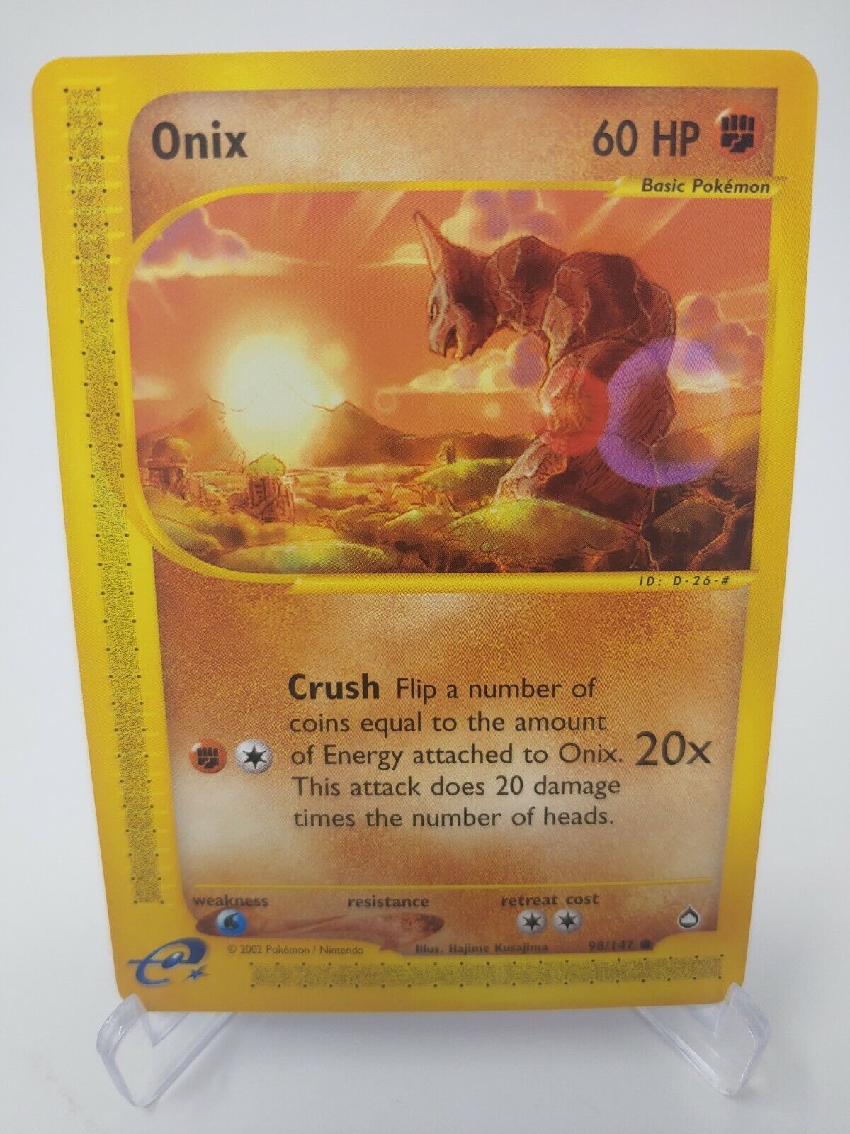 Onix AQ 98  Pokemon TCG POK Cards