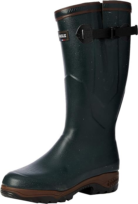 Aigle Parcours Iso Gummistiefel Größe 45 grün bronze Damen