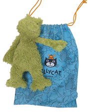 JELLYCAT 13" Frog Fuddlewuddle Soft Toy Baby Comforter Green Furry