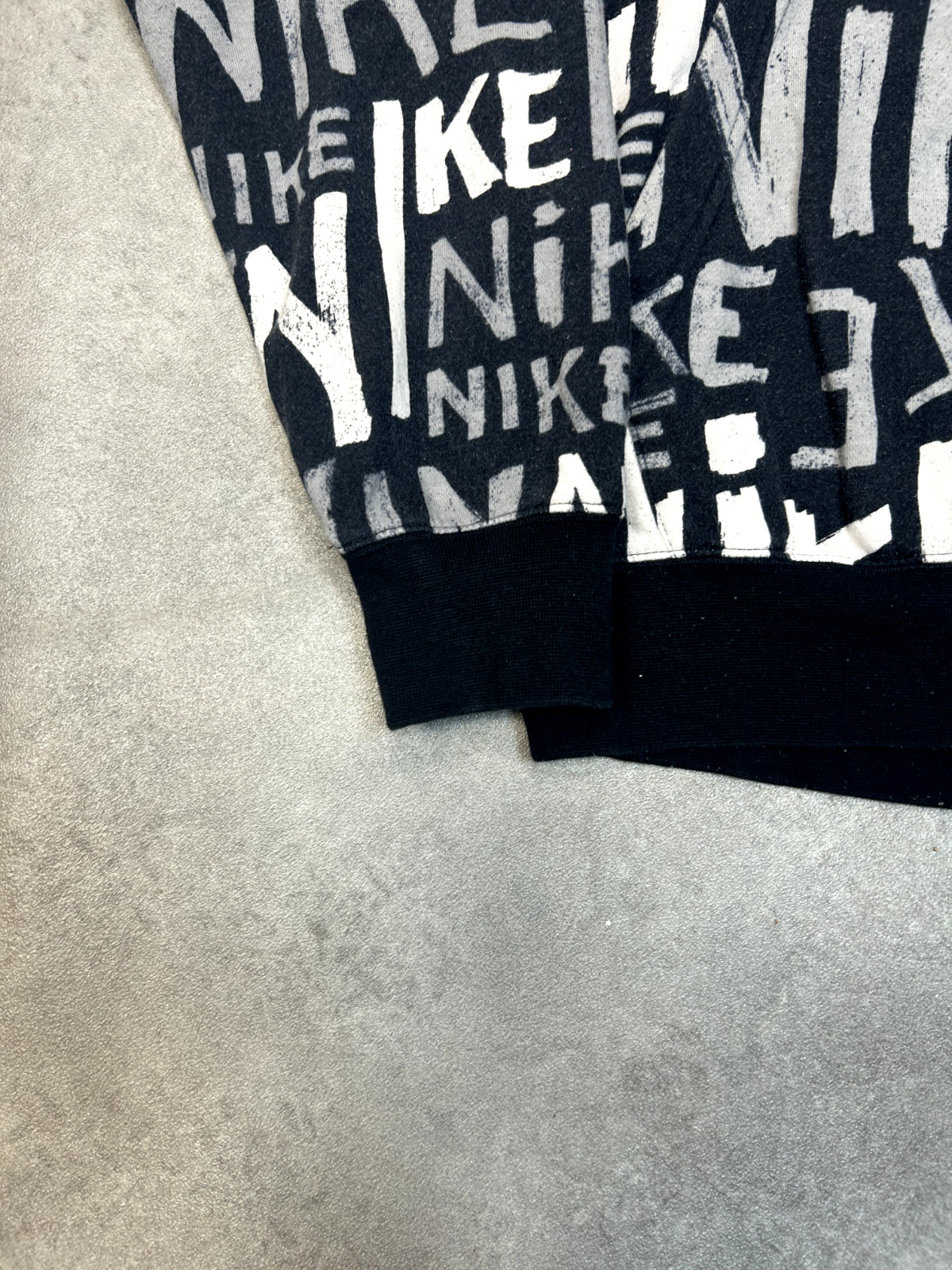 Nike Hoodie Mens Y2K Small Swoosh Pullover Club Logo Sweatshirt, Black, Small image 5