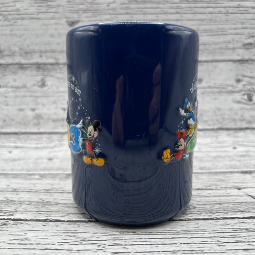 2003 Walt Disney World Mug Blue Ceramic The Magical Place To Be - Picture 2 of 7