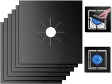 10 Pack Stove Burner Covers Double Thickness Reusable Non-Stick Heat-Resistant G