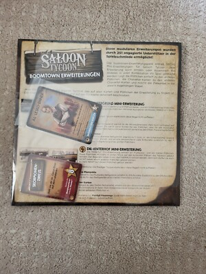 SALOON TYCOON - Boomtown Erweiterung - NEU