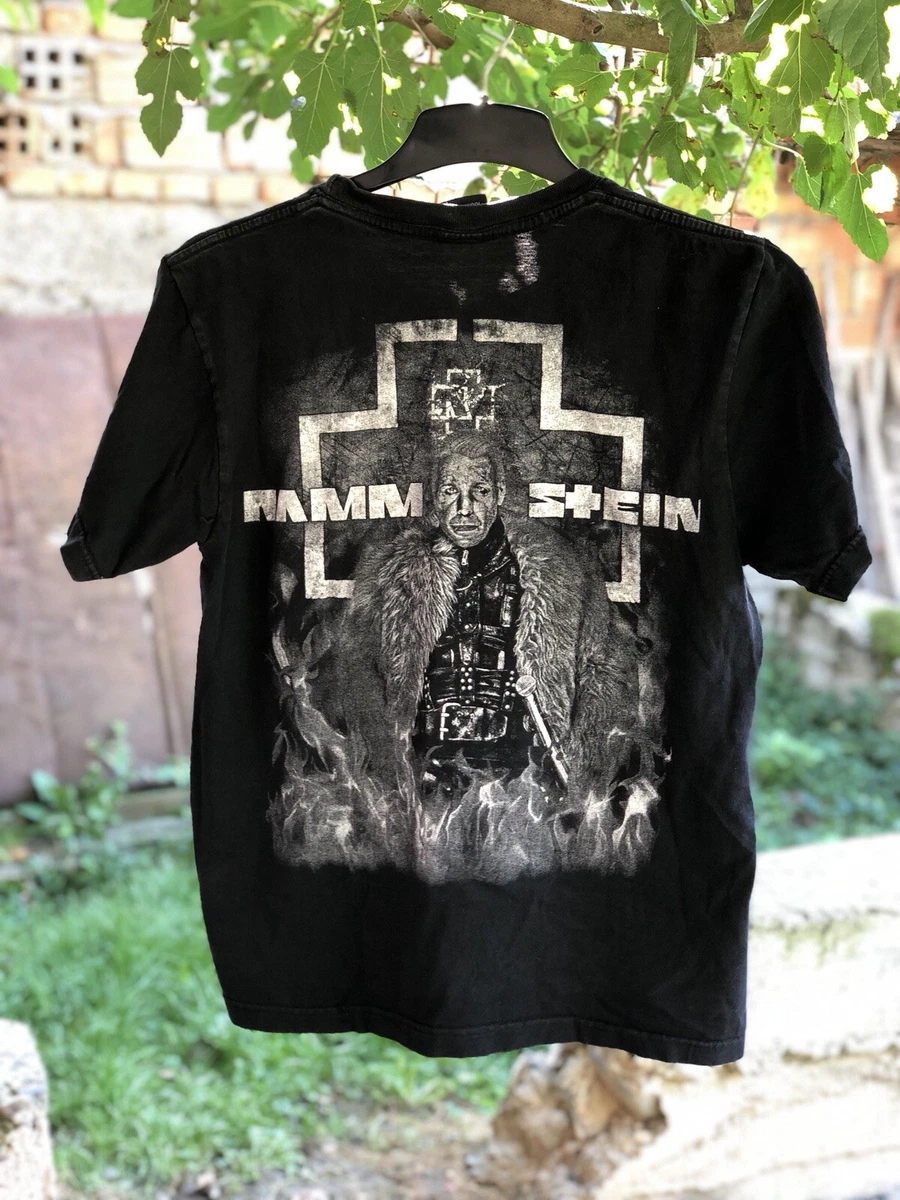 Vintage 90s Rammstein Rock T-shirt Size M