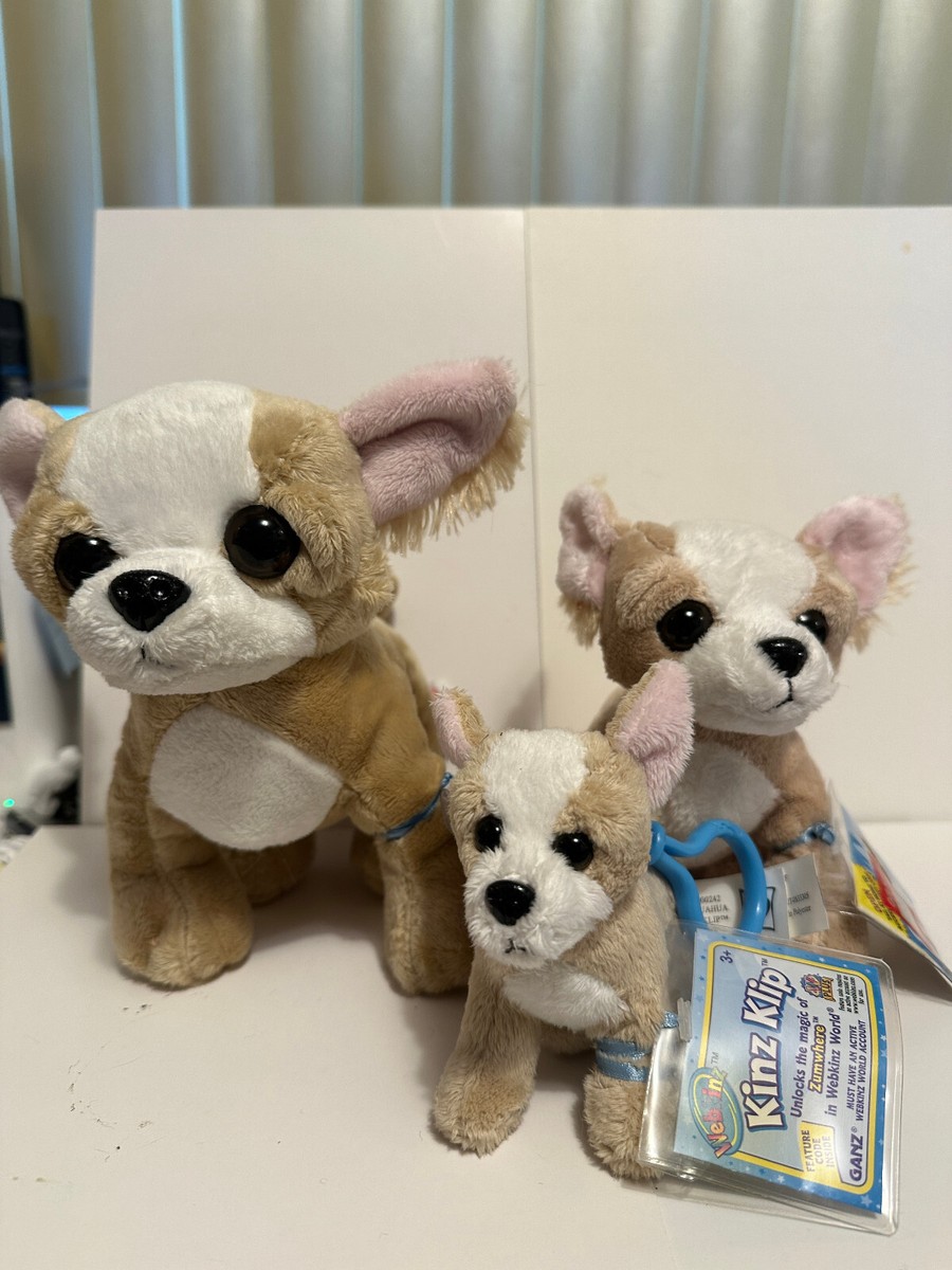 WEBKINZ Chihuahua Family, All Sealed Tags, HM104, HS104, & WE000242, 3 DOGS WEBKINZ Chihuahua Family, All Sealed Tags, HM104, HS104, & WE000242, 3 DOGS