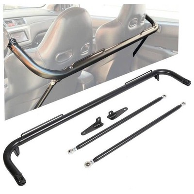 Harness Bar 49 Racing Safety Seat Belt Rod Universal Black ECOTRIC Compatible