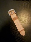 Shinola Runwell Brown Leather Two-Piece Wristwatch Band Strap 24 mm — photo 2