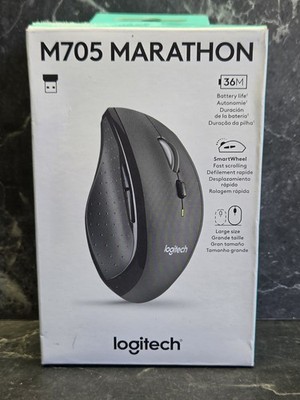 LOGITECH M705 MARATHON WIRELESS MOUSE 2.4 GHz USB UNIFYING RECEIVER(910-001935)