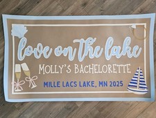 Hand Painted Custom Banner