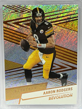 Panini Revolution 2025 Aaron Rodgers #45 Pittsburgh Steelers Football Card