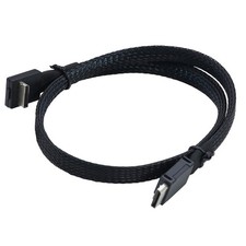 PCIE Oculink SFF 8611 4I 42P to SFF-8611 4I 90 Server High Speed Cable 0.5M/1M