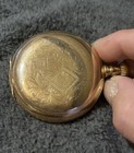 Beautiful Gold filled SouthBend 212 17 Jewel Hunter Pocket Watch Size 16 Model 2 — photo 3