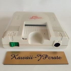 NEC PC Engine Console White Controller AV Cable Japan Tested