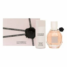 Viktor and Rolf Flowerbomb 2 Piece Set Wome EDP Spray 1.7 oz, Body Lotion 1.7 oz