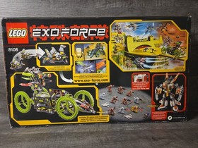 *retired 2007 damaged box LEGO EXO-FORCE 8108 MOBILE DEVASTATOR Technic