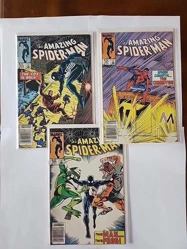 Amazing Spider-Man LOT #265, 266, 267 (1980s) NO International Shipping