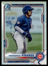 2021 Bowman Draft Chrome Refractor #BDC-25 Yohendrick Pinango