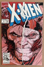 X-Men #7, NM+, Jim Lee art, Copper Age Marvel, 1992