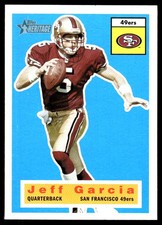 Jeff Garcia 2001 Topps Heritage #47 49ers NFL READ FREE SHIPPING AutographDen