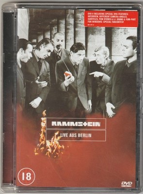   RAMMSTEIN - LIVE AUS BERLIN, Motor 1999 DVD TOP SEHR GUT NM/VG+