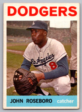 1964 Topps #88 John Roseboro Los Angeles Dodgers