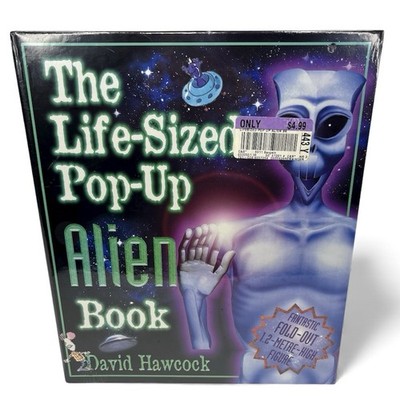 THE LIFE-SIZED POP-UP ALIEN BOOK By David Hawcock - Hardcover ** NEW SEALED **