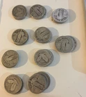 Roll Of 40  Standing Liberty Silver Quarters- $10 Face Value Random Dates