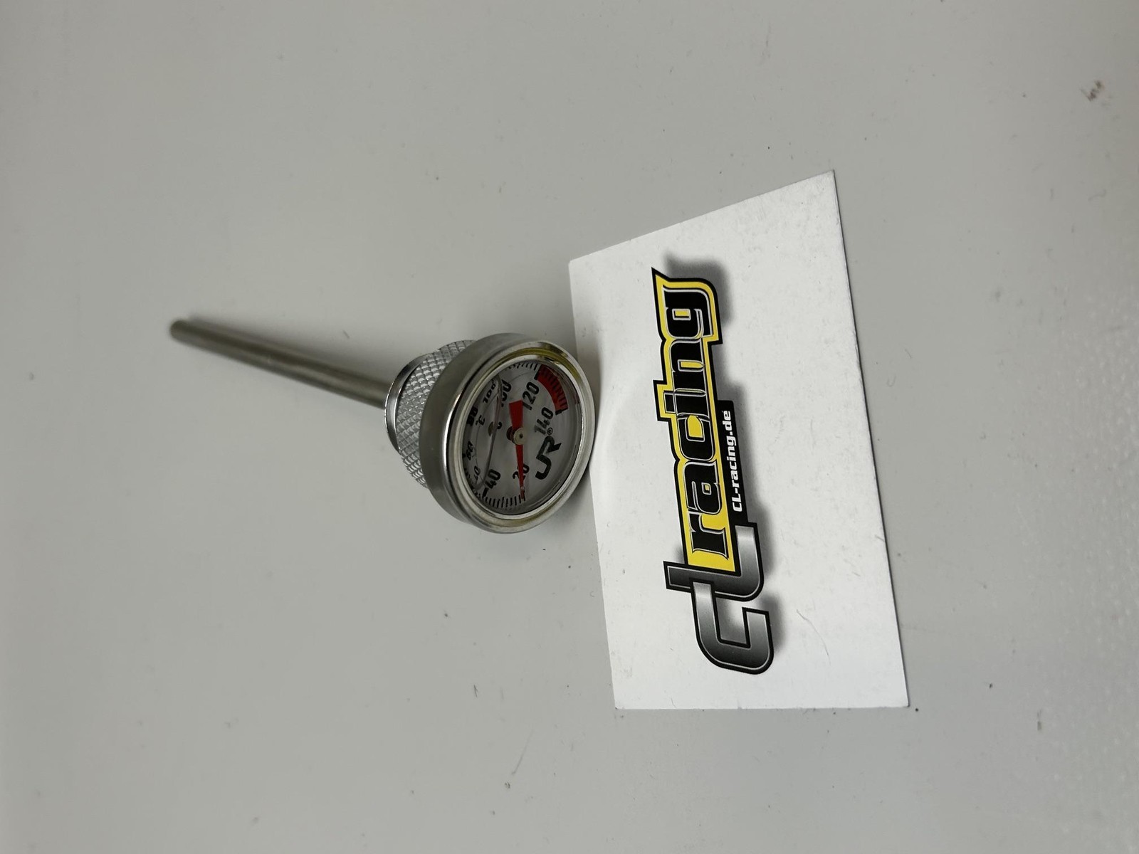 CL-Racing Chrome Oil Thermometer Oil Temperature Gauge For Ktm LC4 620 625 640