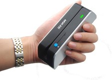 Bluetooth VIP Card Swiper Reader Writer Encoder Hico 3 Tracks USB and Bluetoot