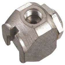Lincoln Industrial 81458 Button Head Coupler, 7/16"-27